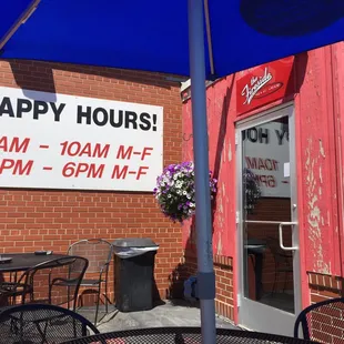 Good happy hour.