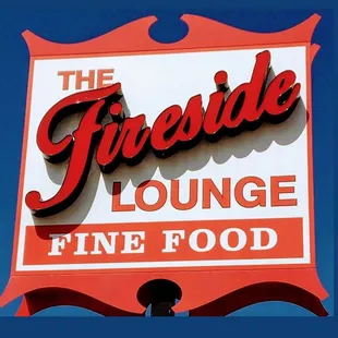 the sign
