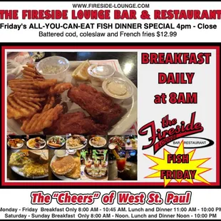 All-you-can-it Fish Every Friday