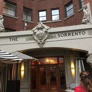 The Fireside is in The Sorrento Hotel