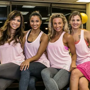 The Firm Pilates Team (L-R) Certified Pilates Instructors Lauren, Alicia, &amp; Amber.  Vesela has moved onto other endeavors.