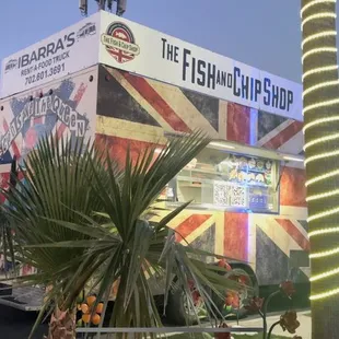 Fish and Chips Truck.
