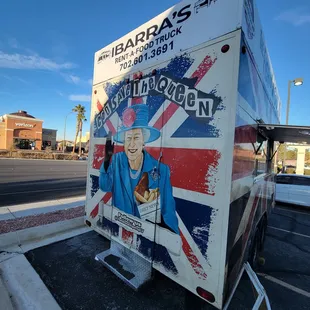 Back of food truck
