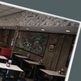 the interior of a restaurant