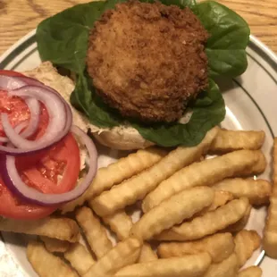 Crab Cake Sandwich