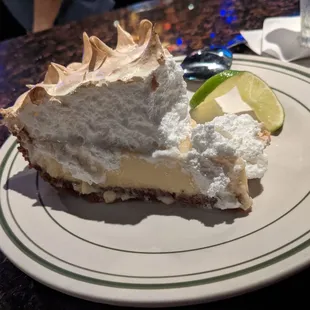 Key lime pie! Yum