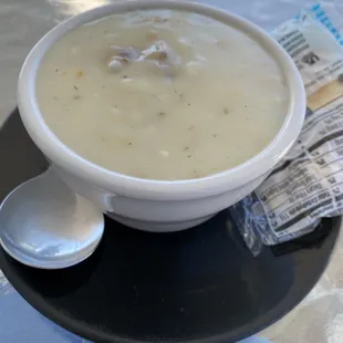 Clam chowder