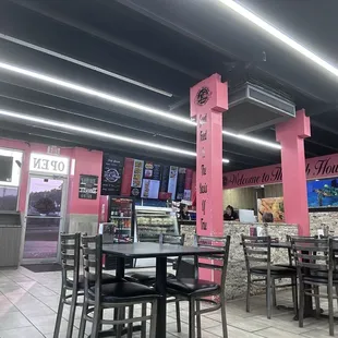 Dinning Room and front counter.