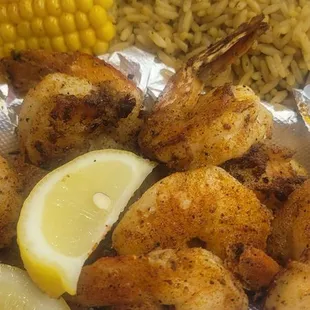 grilled seafood, food, fish, seafood, grilled fish