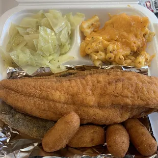 Lunch Plate: Flounder