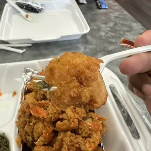 Fried shrimp