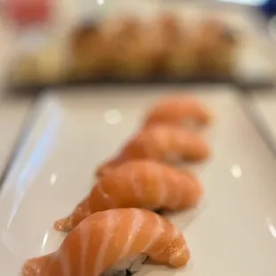 Salmon sushi