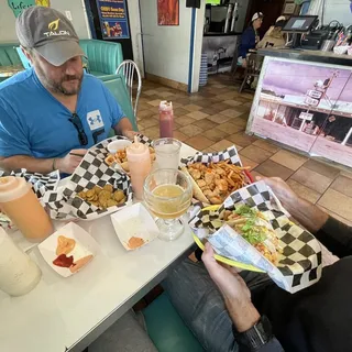 3 Street Tacos Catfish, Boiled Shrimp, or Fried Shrimp,Flounder