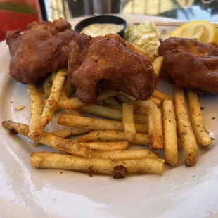 Halibut and Chips