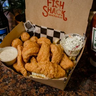 food, fish, seafood, fish and chips