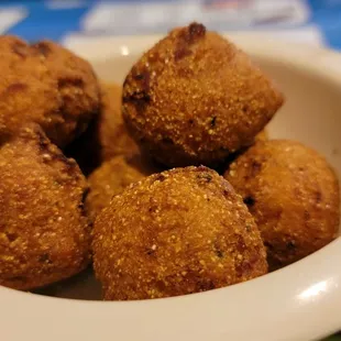 a bowl of fried food