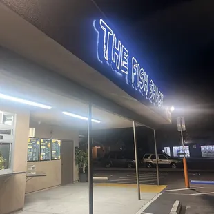 Front of restaurant