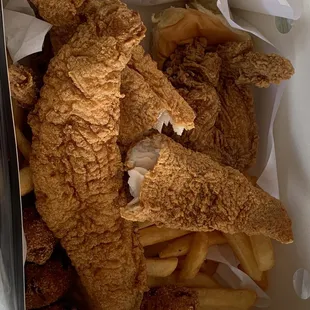 2pc fish &amp; 2pc chicken combo