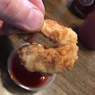 Fried Shrimp Salad