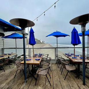 View from our table.