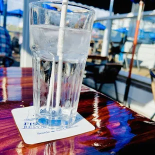 View away from the ocean