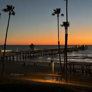 The pier at San Clemente