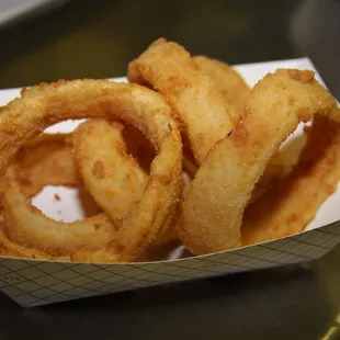 Homemade onion rings