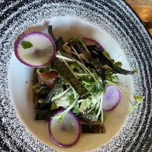 Ahi Poke Salad