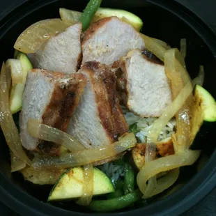 Grilled Chicken with Organic Vegetables