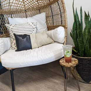 Watermelon crawl tea chilling