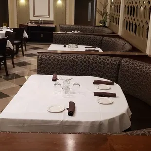 interior, sushi and sashimi