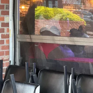 The waitresses just sit around and don't even check on the tables.