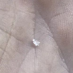 Micro plastic / glass