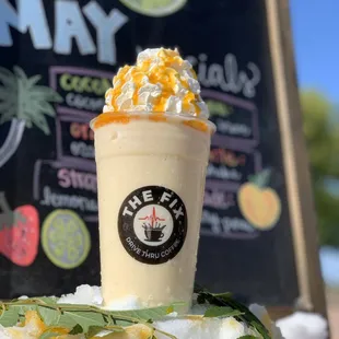 Dreamsicle milkshake!