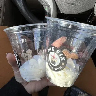 Pup cups :)