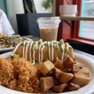 Fried Breakfast Burrito