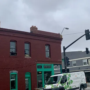Located on the corner