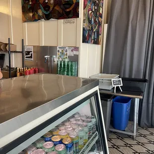 sushi and sashimi, interior
