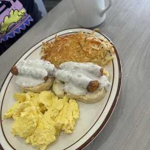 Biscuit and Gravy Combo - husband really enjoyed!
