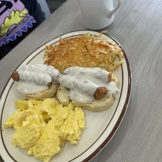 Biscuit and Gravy Combo