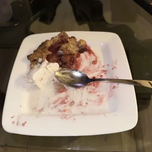 Triple Berry Crumb Pie