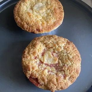Personal sized triple berry and raspberry apple! (BAKED!)