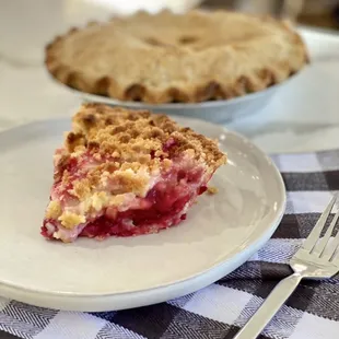 Raspberry Apple Crumb