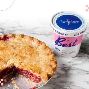 Pie + Atomic Creamery ice cream!