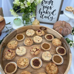 Cutie pies! The perfect entertaining treat for all the cutie pies in your life!