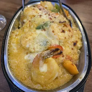 #402. Baked Prawn with Tom Yum Cream Sauce