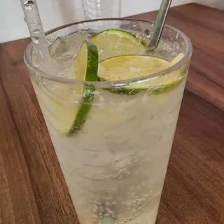 125. Salty Lemon 7up with Fresh Lime