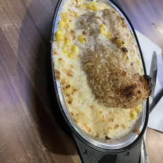 410. Baked Fish Fillet with Corn Cream Sauce