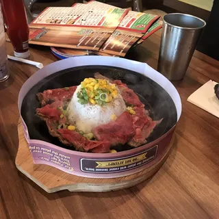 381. Teppan Sliced Beef Rice
