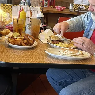 Or massive breakfast...I snapped it next door.  Sorry?